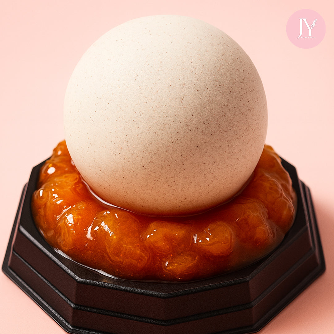 [Limited Time Only] Mini Premium Black Tea Sphere Birthday Cake With Peach
