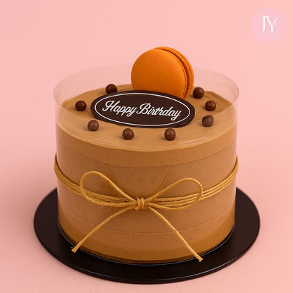 Chocolate Cream (4") Birthday Cake