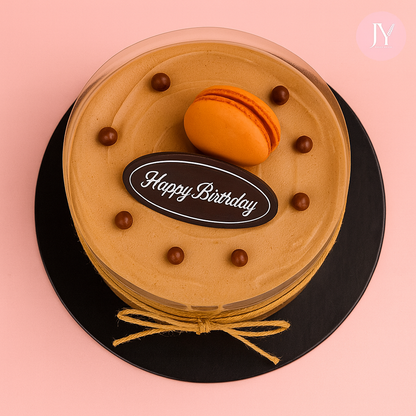 Chocolate Cream (4") Birthday Cake