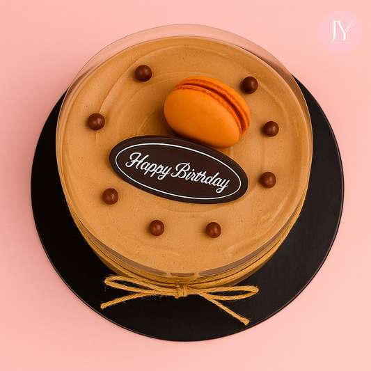 Chocolate Cream (4") Birthday Cake