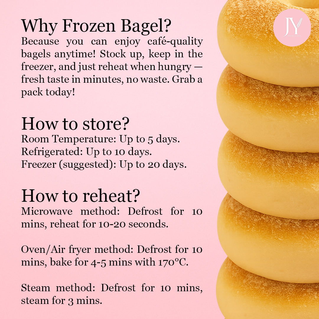 Frozen Cranberry Cream Cheese Bagel [5pcs]