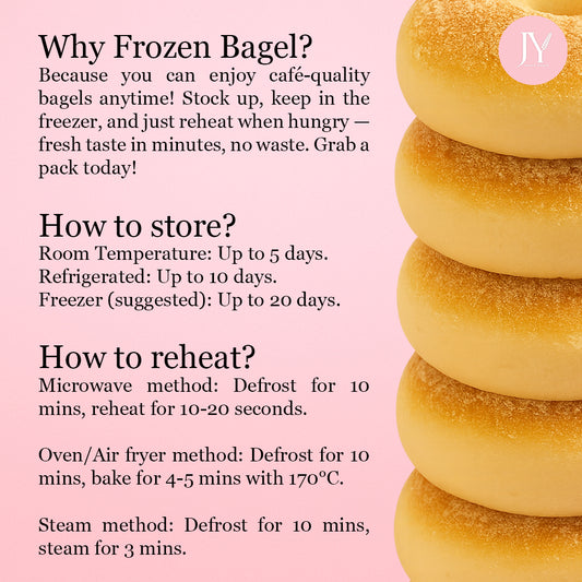 Frozen Cranberry Cream Cheese Bagel [5pcs]