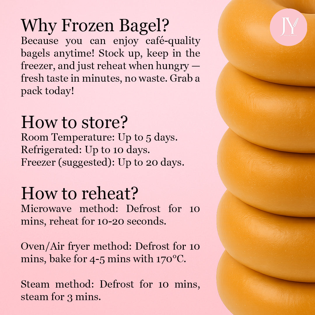 [New] Frozen Hojicha Pistachio Bagel [5pcs]