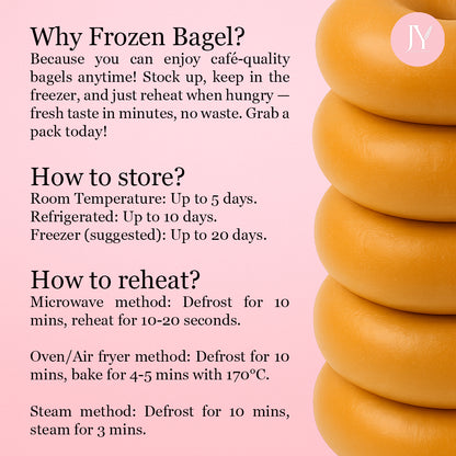 [New] Frozen Hojicha Pistachio Bagel [5pcs]